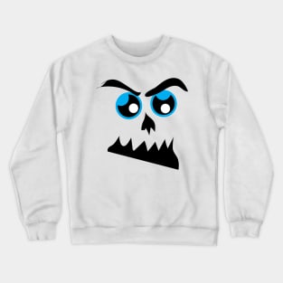 Halloween Scary Face Crewneck Sweatshirt